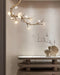 Brass Flower Branch Chandelier - DWHOME