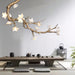 Brass Flower Branch Chandelier - DWHOME