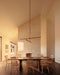 Brass Glass Drop Chandelier-DWHOME