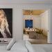 Brass Glass Drop Chandelier-DWHOME
