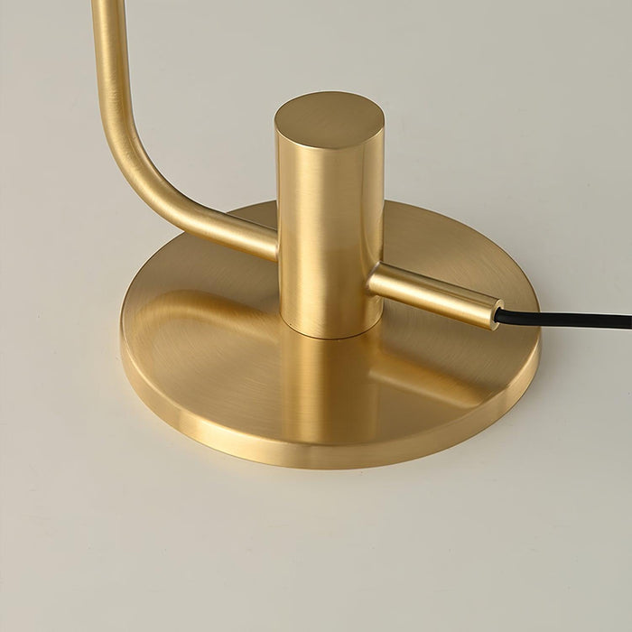 Brass Globular Table Lamp-DWHOME