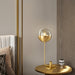 Brass Globular Table Lamp-DWHOME