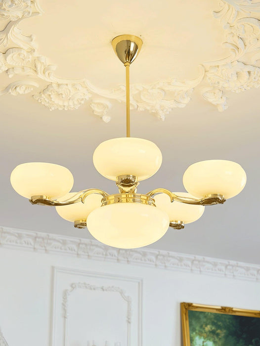 Brass Radiance Orb Chandelier - DWHOME