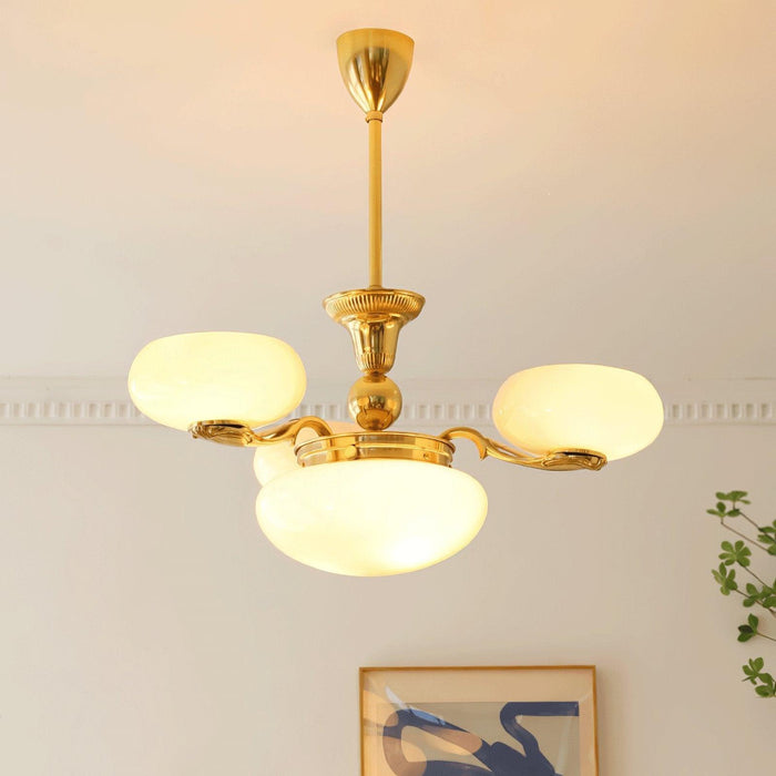 Brass Radiance Orb Chandelier - DWHOME