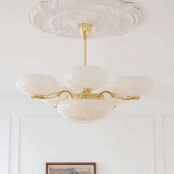 Brass Radiance Orb Chandelier - DWHOME