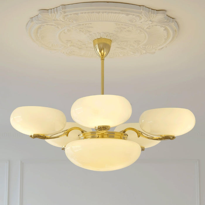 Brass Radiance Orb Chandelier - DWHOME