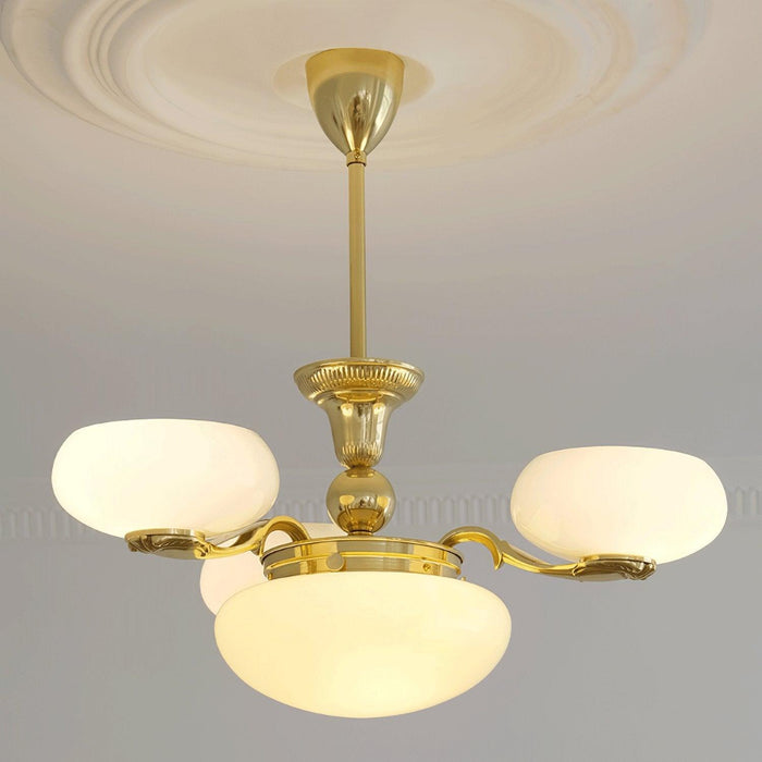 Brass Radiance Orb Chandelier - DWHOME