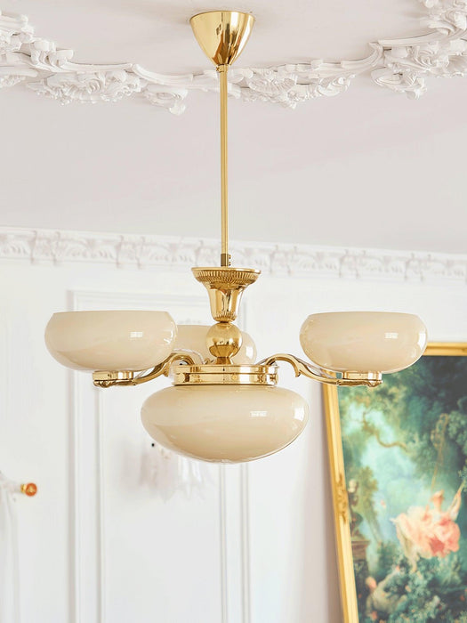 Brass Radiance Orb Chandelier - DWHOME