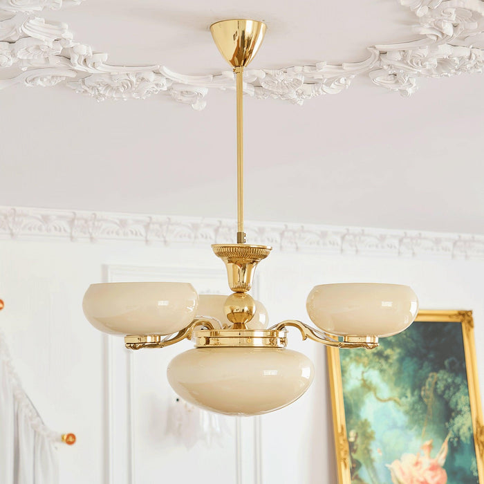 Brass Radiance Orb Chandelier - DWHOME