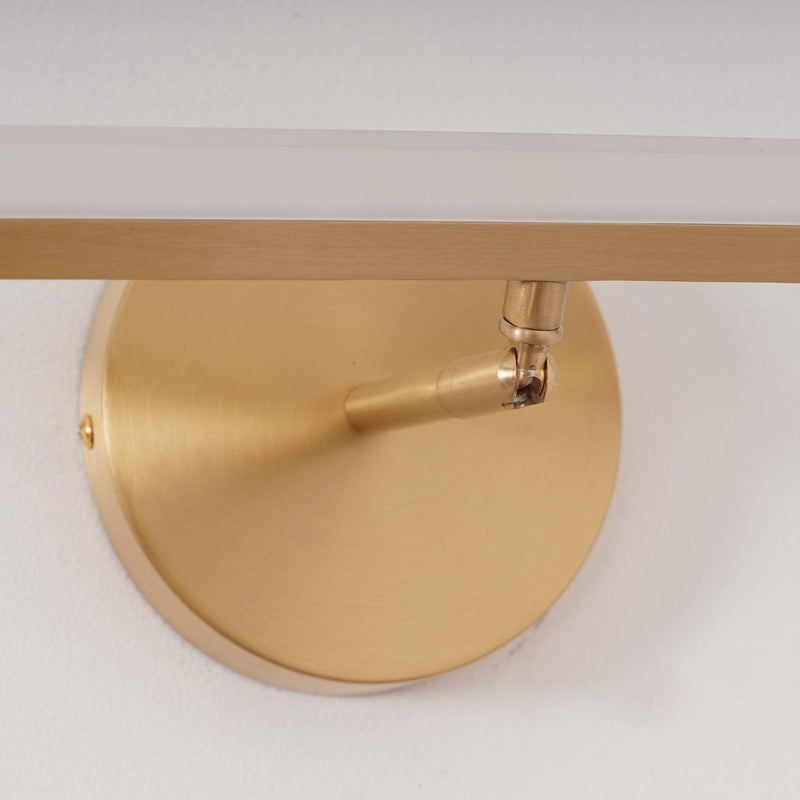 Lampe de vanité de salle de bain à LED en laiton - DWHOME