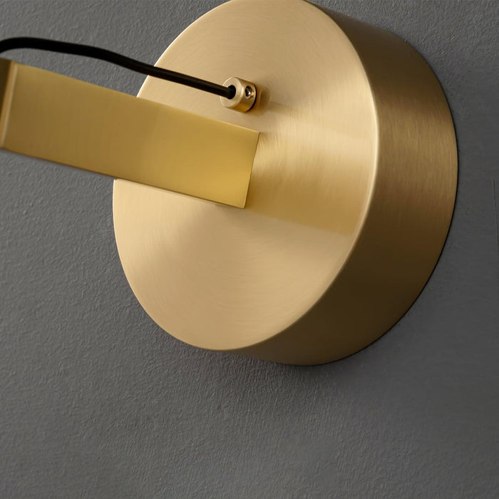 Brass Line Wall Light-DWHOME