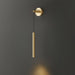 Brass Line Wall Light.