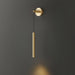 Brass Line Wall Light-DWHOME
