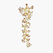Brass Maple Branch Chandelier-DWHOME
