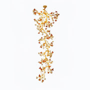 Brass Maple Branch Chandelier-DWHOME