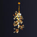 Brass Maple Branch Chandelier - Vakkerlight