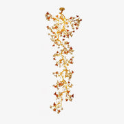 Brass Maple Branch Chandelier-DWHOME