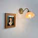 Brass Rose Wall Light-DWHOME