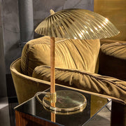 Brass Shell Table Lamp-DWHOME