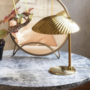 Brass Shell Table Lamp-DWHOME