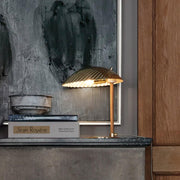 Brass Shell Table Lamp-DWHOME