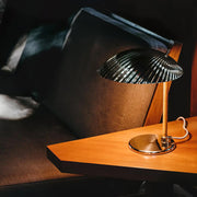 Brass Shell Table Lamp-DWHOME