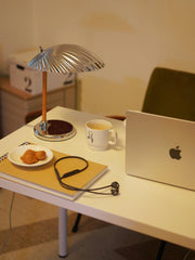 Brass Shell Table Lamp-DWHOME