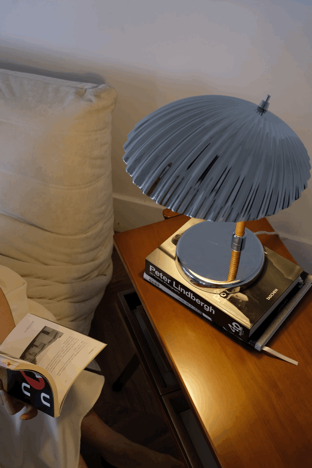 Brass Shell Table Lamp-DWHOME