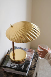Brass Shell Table Lamp-DWHOME