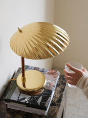 Brass Shell Table Lamp-DWHOME
