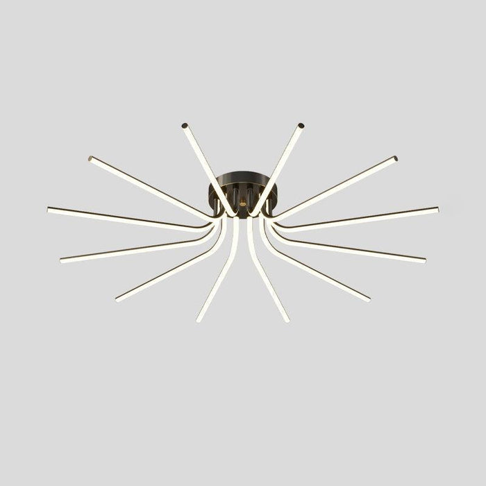 Brass Starbursts Ceiling Lamp - DWHOME