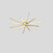 Brass Starbursts Ceiling Lamp - DWHOME