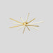 Brass Starbursts Ceiling Lamp - Vakkerlight