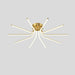 Brass Starbursts Ceiling Lamp - Vakkerlight