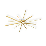 Brass Starbursts Ceiling Lamp-DWHOME