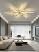 Brass Starbursts Ceiling Lamp - DWHOME