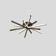 Brass Starbursts Ceiling Lamp-DWHOME