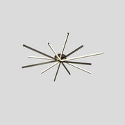 Brass Starbursts Ceiling Lamp-DWHOME