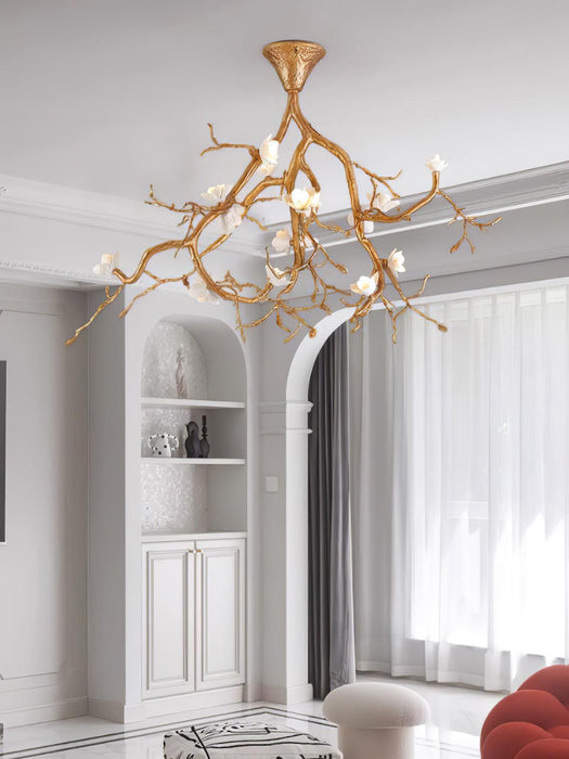 Tree Branches Flower Ceiling Lamp.