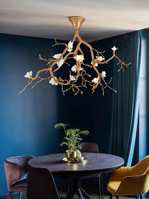 Tree Branches Flower Ceiling Lamp.