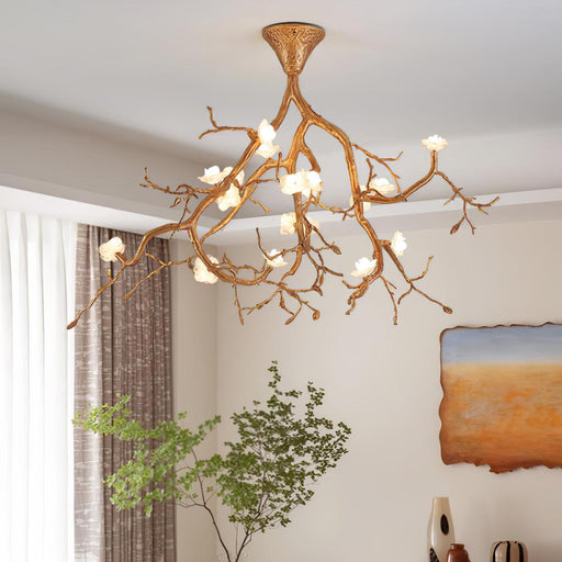 Tree Branches Flower Ceiling Lamp.