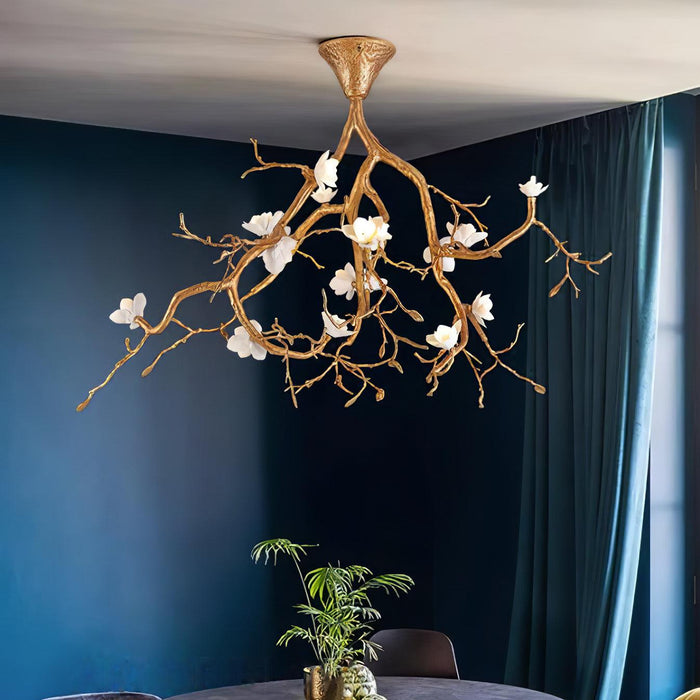 Tree Branches Flower Ceiling Lamp.