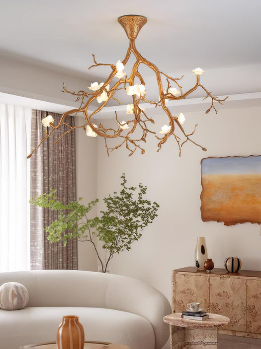 Tree Branches Flower Ceiling Lamp.