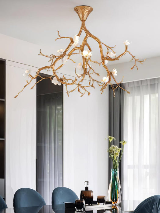 Tree Branches Flower Ceiling Lamp.