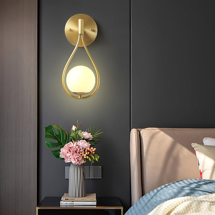 Brass Vanity Wall Lamp.