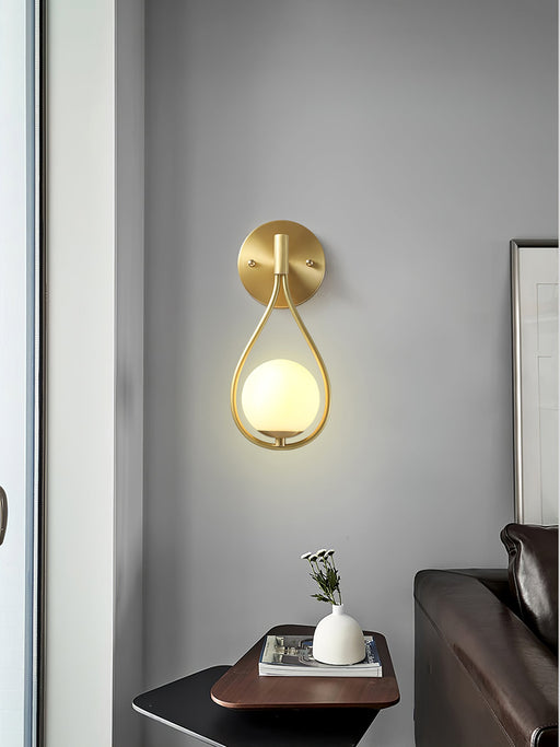 Brass Vanity Wall Lamp.