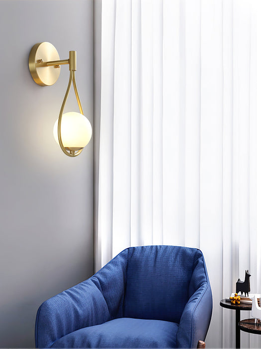 Brass Vanity Wall Lamp.