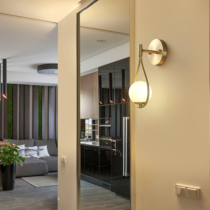 Brass Vanity Wall Lamp-DWHOME