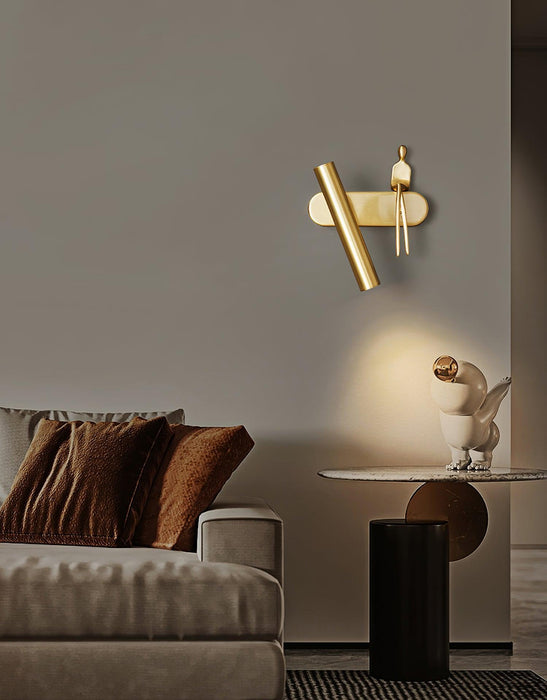 Brass Villain Wall Lamp - DWHOME