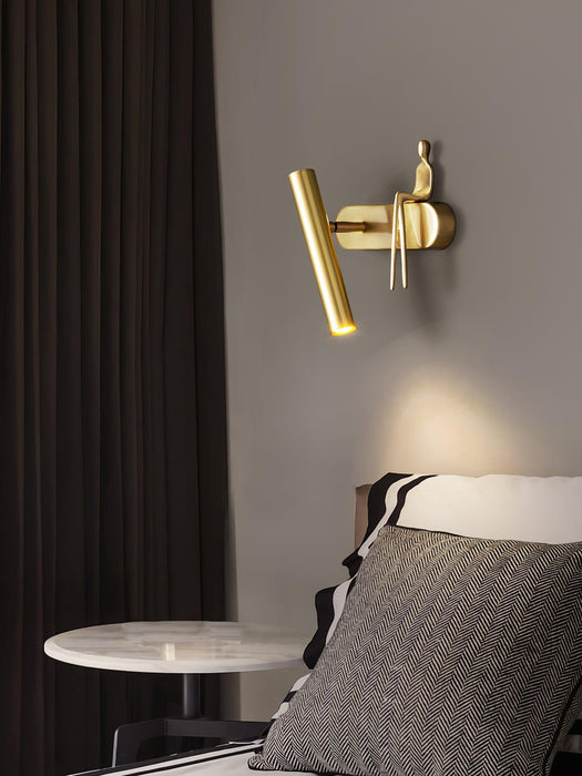 Brass Villain Wall Lamp - DWHOME